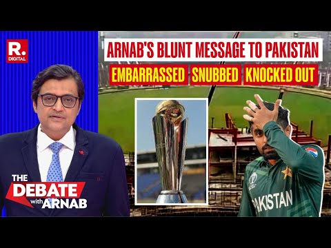 Arnab's Blunt Message After India Knocks Out 'Pakistan' From Champions Trophy | Viral
