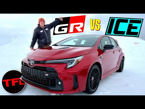 Driving Toyota GR Corolla Marizo Edition on Ice: Thrilling Comparison & Insights