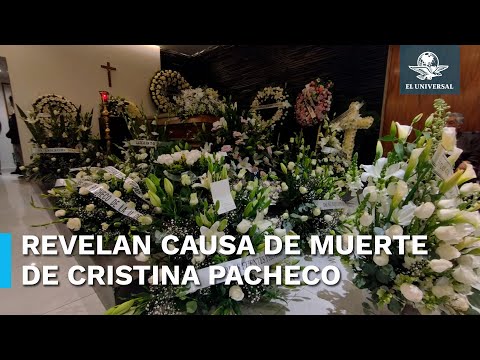 Cristina Pacheco falleció de cáncer, informó su hija Laura Emilia