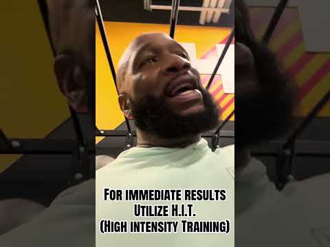 Why H.I.T. High intensity Training is important for men over 35