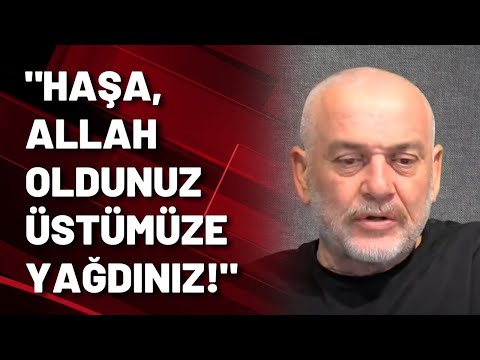 İlahiyatçı Mustafa Öztürk: Haşa, Allah oldunuz başımıza yağdınız!