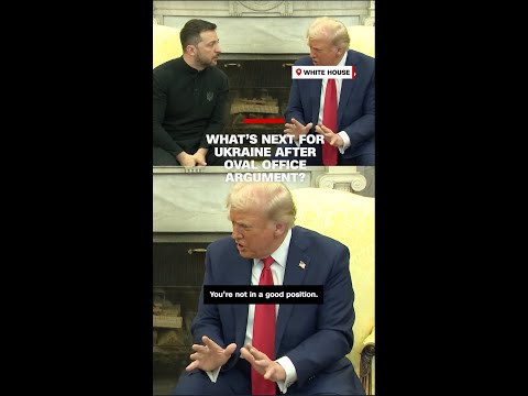 What's next for Ukraine after Oval Office argument