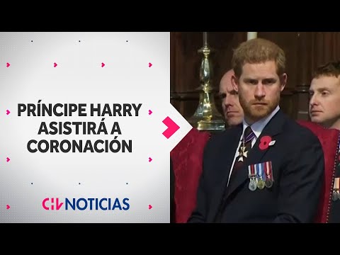 IRÁ SOLO, SIN MEGHAN: Príncipe Harry aceptó asistir a la coronación - CHV Noticias