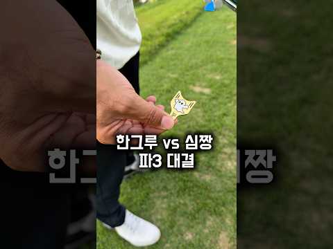 <strong>한그루</strong> vs 심짱 파3 대결! #<strong>한그루</strong> #심짱 #심짱마켓