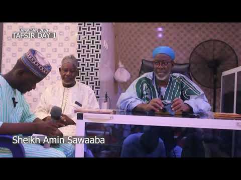 Episode 1_SHEIKH AMEEN SAWAABA_Ramadan 1447/2026 Tafseer