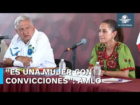 Sheinbaum consultó a AMLO sobre su decisión de no invitar al rey de España, revela López Obrador