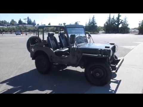 1952 Willys M38 Jeep on GovLiquidation.com