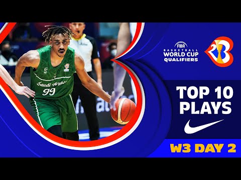 Nike Top 10 Plays - W3 Day 2 - FIBA Basketball World Cup 2023 Qualifiers