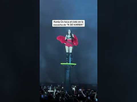 Kenia Os toca el cielo en la escucha de “K de Karma”