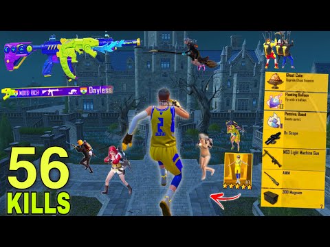 56 Kills🔥 IN 20 MINUTES NEW HARDEST GAMEPLAY 🥵 Pubg mobile