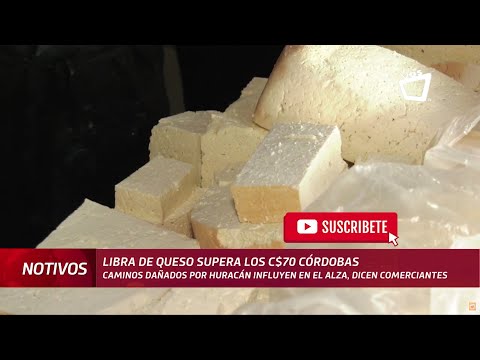 Libra de queso ronda los 72 córdobas en el mercado Iván Montenegro