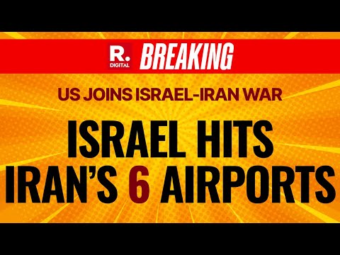 US Enters Israel-Iran WAR LIVE: Israel Attacks Iran's 6 Airports | US Attacks Iran | Netanyahu Trump
