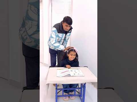 Papa helps Tanya in exam preparation ❤️#seemavinaylamba  #seevila