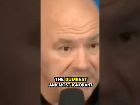 Dana White ANGRY at Bryce Mitchell