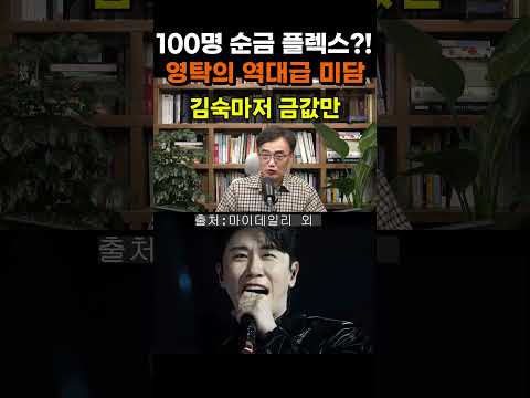 【성창힐】스태프 100명에게 <strong>순금</strong> 1억 원어치 플렉스 한 톱스타 영탁의 반전 정체 #영탁 #금 선물 #영탁 근황