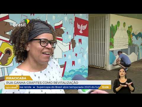 SP | Pira em Cores: grafites revitalizam rua de Piracicaba