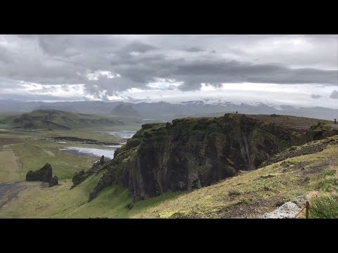 Puffins, Black Sand Beaches, and a Windy Bluff in Iceland