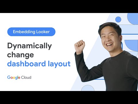 How to dynamically change the layout of an embedded Looker dashboard