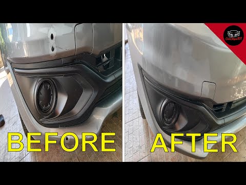 BASIC Paint Touch UP/Retouching on a Car