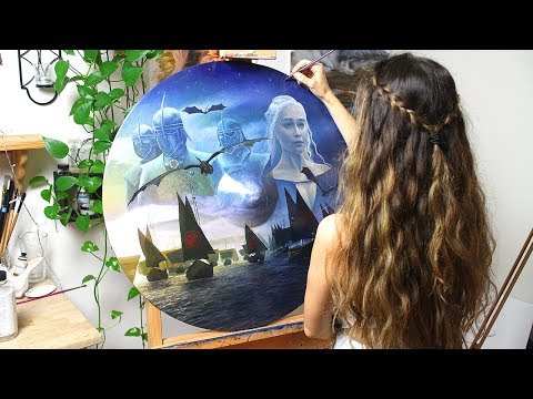 Oil Painting Time Lapse | Game of Thrones Art | 