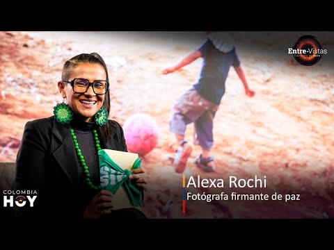 Entre-Vistas con Alma de País hoy: Alexa Rochi, Fotógrafa firmante de paz