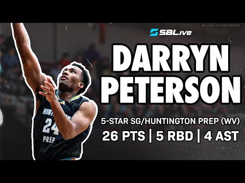 DARRYN PETERSON WENT BACK HOME AND PUT ON A SHOW AGAINST RICHMOND HEIGHTS 🏀