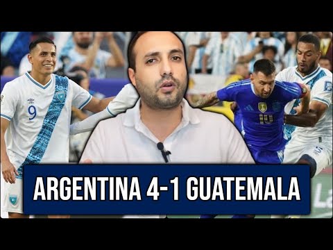 GUATEMALA VS ARGENTINA | COPA AMÉRICA Y EUROCOPA