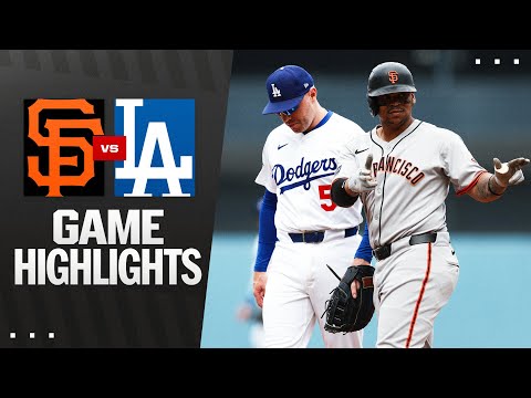 Giants vs. Dodgers Game Highlights (9/21/25) | MLB Highlights
