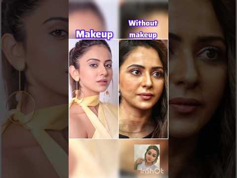 south indian actress makeup and without makeup 💜 comments your favourite actress #like #makeup