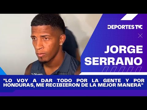 Jorge Serrano admite lo primero que notó del fútbol hondureño tras debutar con  Motagua