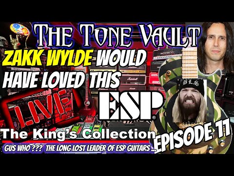 ESP DRAMA - SUPER RARE ESP / LTD Guitars.  The Tone Vault Ep.11 - Gus G, Zakk Wylde, EC1000 models