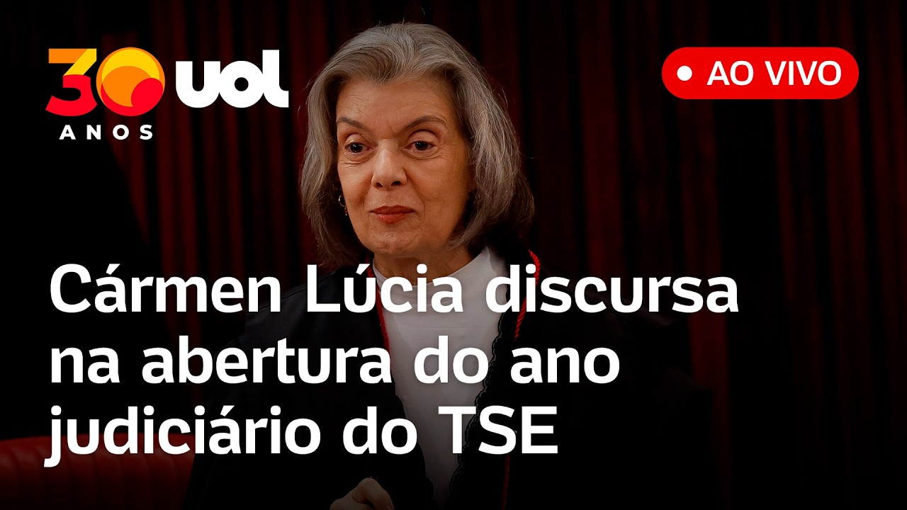 Cármen Lúcia discursa na abertura do ano judiciário do TSE e julga 9 casos de processos eleitorais