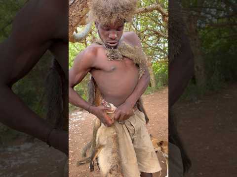 See what lies behind hadza tradition #hunters #africa #food