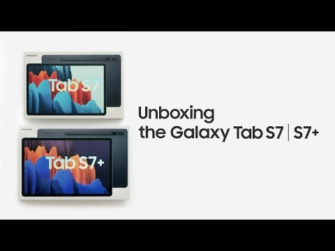 Unboxing the Galaxy Tab S7 | S7+ | Samsung