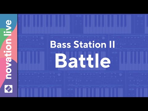 Bass Station II Battle // Novation Live