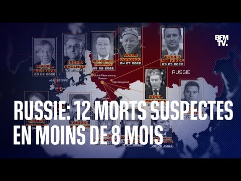 LIGNE ROUGE - Les morts suspectes de 12 hauts dirigeants russes en moins de 8 mois