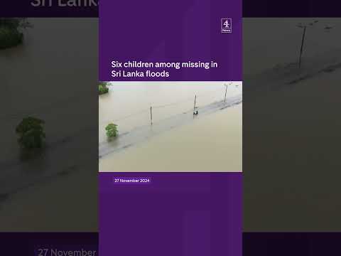 One dead and eight missing after heavy rain and flooding in Sri Lanka