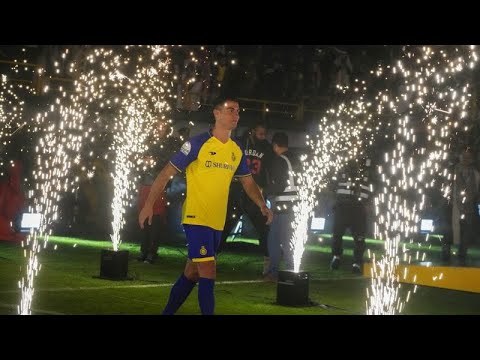 Cristiano Ronaldo foi apresentado aos adeptos do Al-Nassr