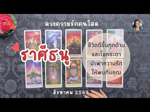 ความรักคนโสด♐ราศีธนู|ชีวิตดีข