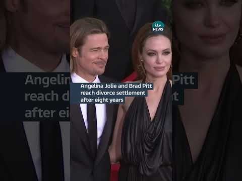 Angelina Jolie and Brad Pitt reach divorce settlement after eight years | ITV News