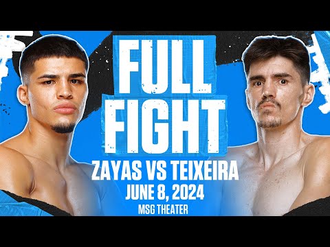 Xander Zayas vs Patrick Teixeira | FULL FIGHT | ZAYAS’ FIRST MAIN EVENT | JUN 8, 2024