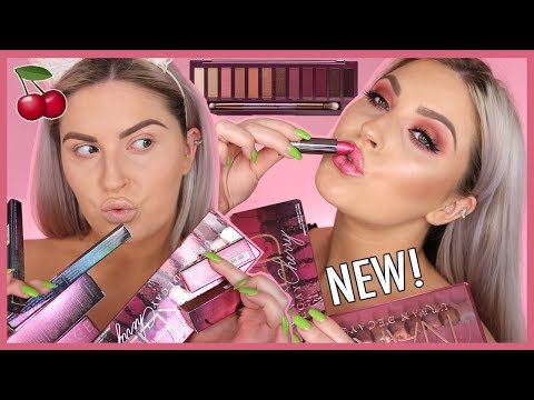 URBAN DECAY Naked Cherry Collection! ? Tutorial & Swatches!