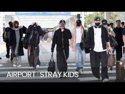 스트레이 키즈(SKZ) 인천공항 출국 | Stray Kids Airport Departure