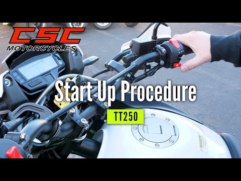 TT250 - 2022 Startup Procedure