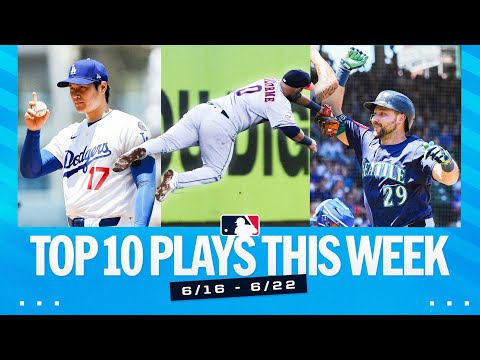 Top 10 Plays of the Week (Shoheis first Dodgers strikeout, Cal Raleigh sets a record & MORE!)
