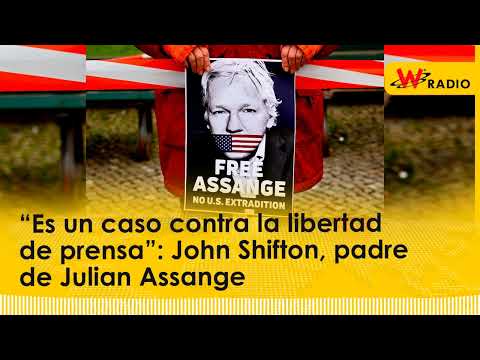 “Es un caso contra la libertad de prensa”: John Shifton, padre de Julian Assange