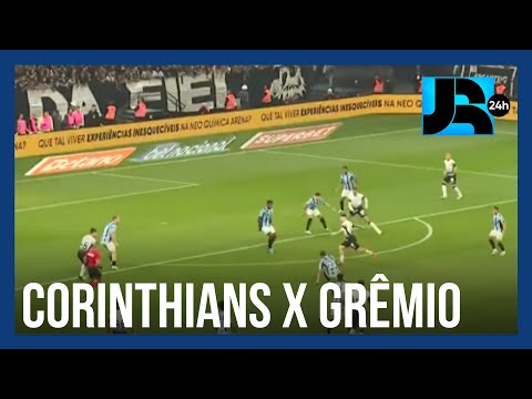 Corinthians arranca empate no fim e deixa Grêmio no Z-4