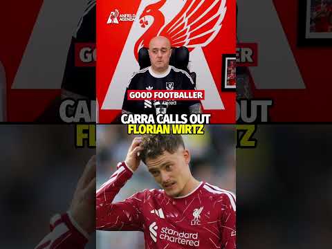 Jamie Carragher CALLS OUT Florian Wirtz...