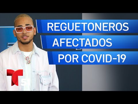 Reguetoneros afectados por el coronavirus