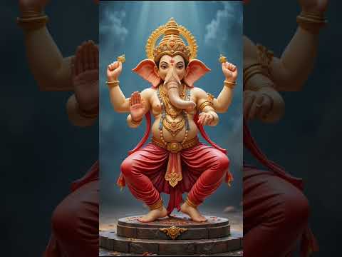 प्रसन्न मुद्रा में श्री गणेश जी नाचते हुए #लता जी की आवाज #अनमोल #गीत #म्यूजिक #music #youtube